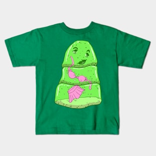 Slime Girl in Bikini MONSTER GIRLS Series I Kids T-Shirt